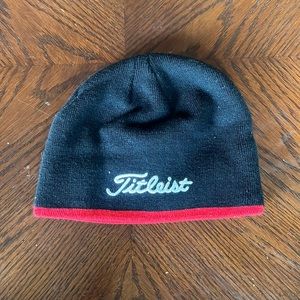 Titleist Black Performance Golf Bennie Hat